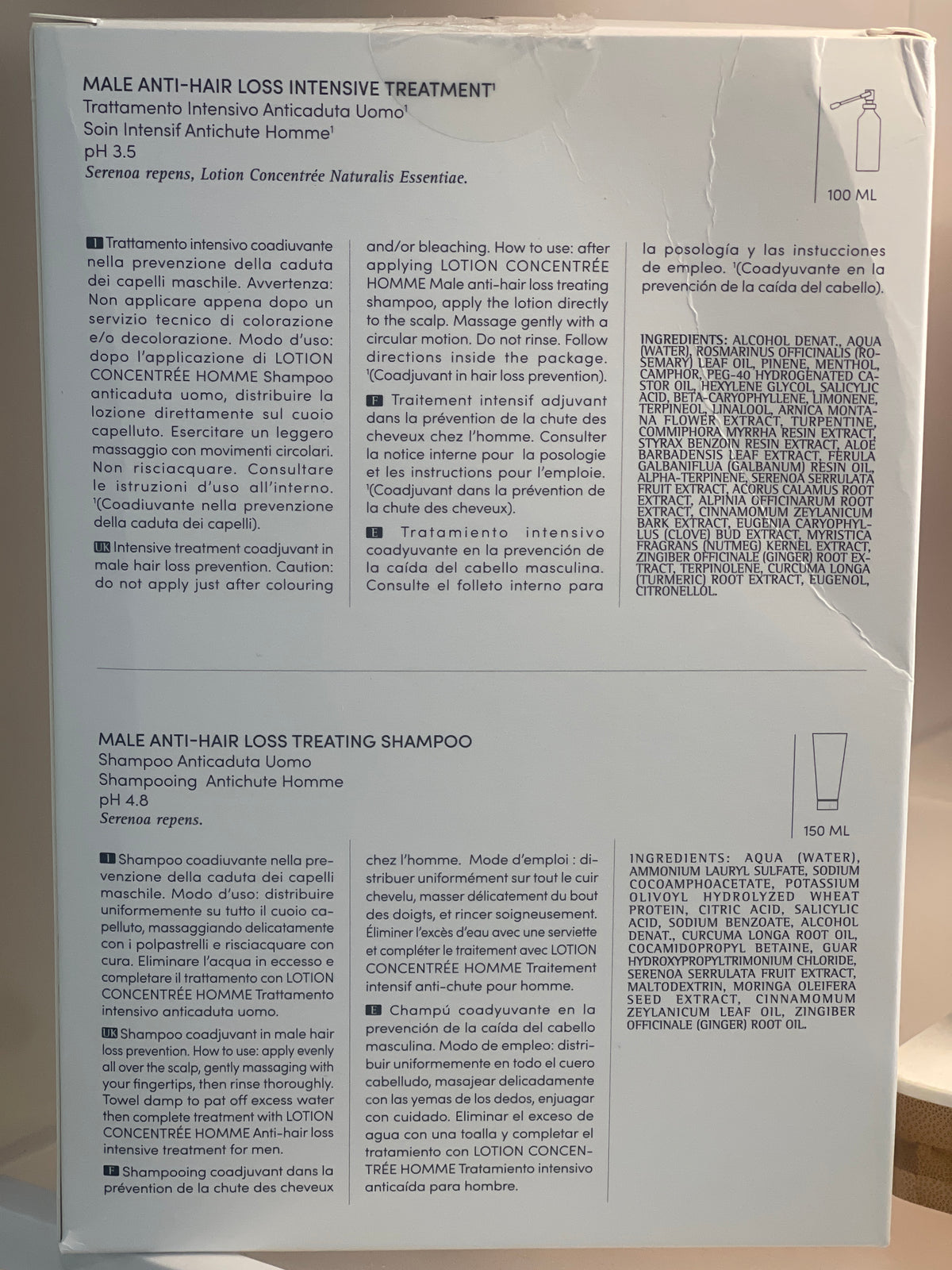 Medavita kit Anticaduta uomo