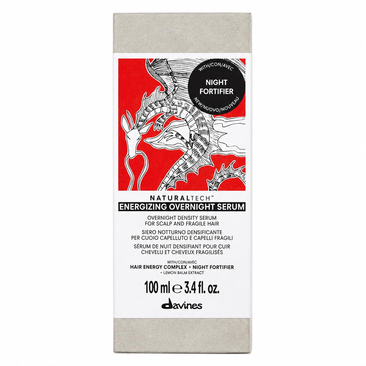 Davines Naturaltech Energizing Overnight Serum 100ml