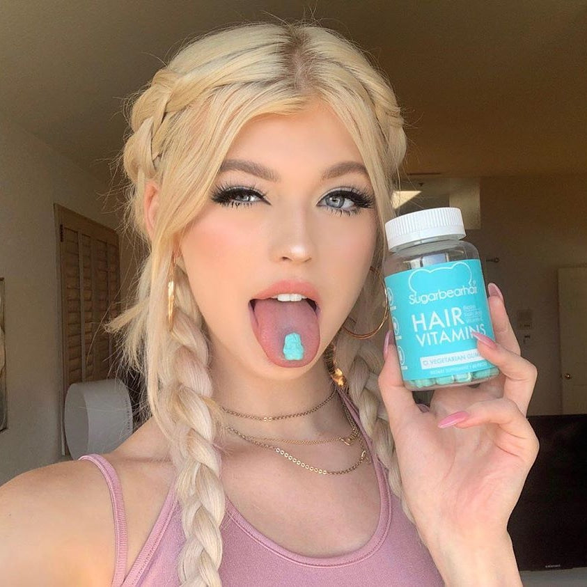 Sugarbearhair hair vitamins 74 pieces