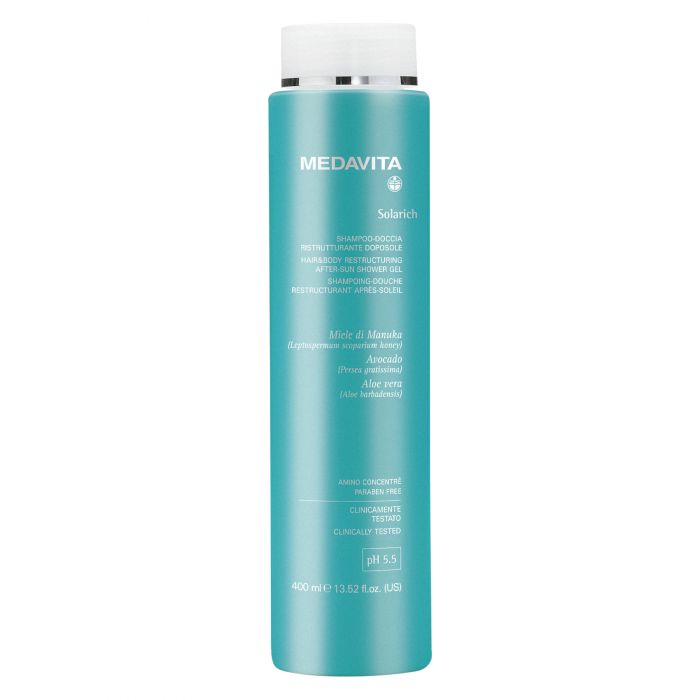 Medavita Solarich Shampoo-Doccia Ristrutturante Doposole 400ml