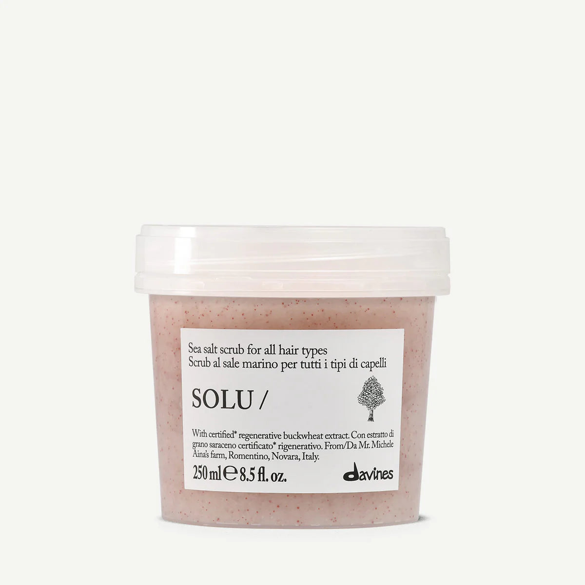 Davines Solu Sea Salt Scrub Cleanser 250 ml
