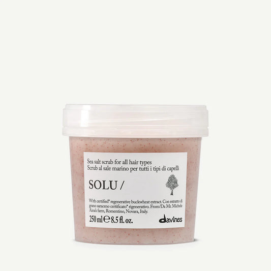 Davines Solu Sea Salt Scrub Cleanser 250 ml